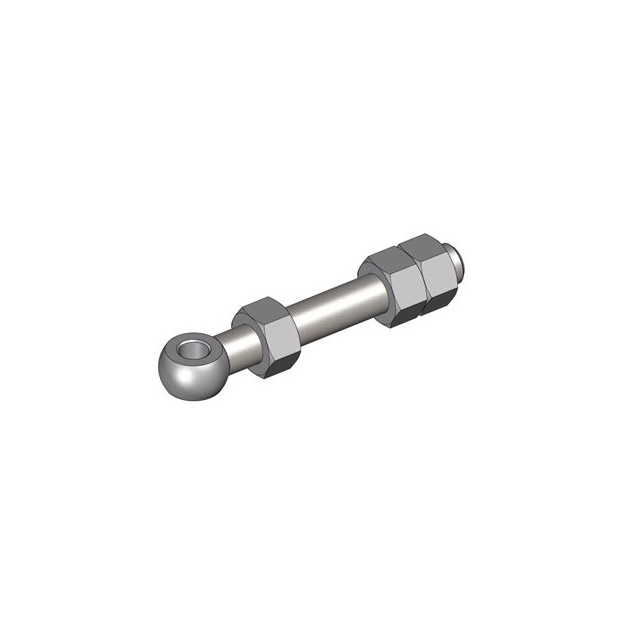 Tige A Oeil 22X163 Zingue +3 Ecrous M22 DIN934 référence fournisseur 408817